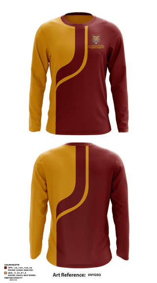 Long Sleeve Performance Shirt, Dooly County High School Track, Track & Field, Teamtime, Team time, sublimation, custom sports apparel, team uniforms, spirit wear, spiritwear, sports uniforms, custom shirts, team store, custom team store, fundraiser sports, apparel fundraiser
