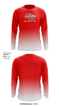 East Bay High School Soccer 75006154 Long Sleeve Performance Shirt - 1
