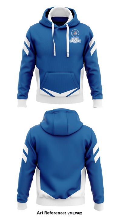Elgin Community College Golf 6206656 Hoodie - 1