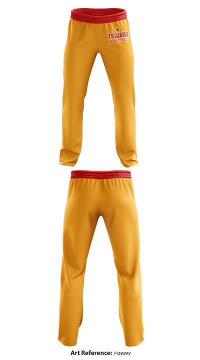 North College Hill High School Basketball 21682712 Sweatpants - 1