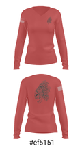 MASS-1 95800684 Women's Long Sleeve V-neck Shirt - 37