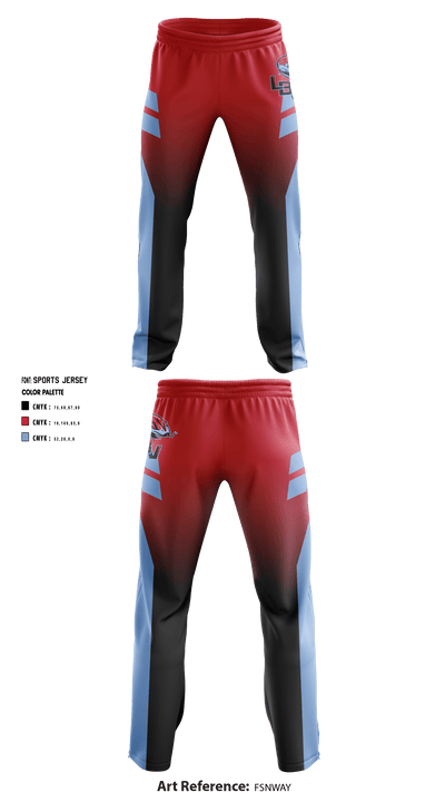 Lake Buena Vista High School Basketball 41118945 Sweatpants - 2