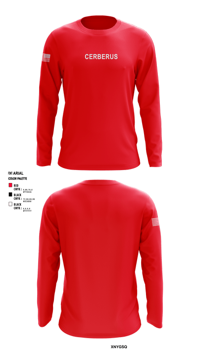 Cerberus 84773906 Long Sleeve Performance Shirt - 1