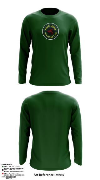 Long Sleeve Performance Shirt, Amphi Legacy Wrestling Club, Wrestling, Teamtime, Team time, sublimation, custom sports apparel, team uniforms, spirit wear, spiritwear, sports uniforms, custom shirts, team store, custom team store, fundraiser sports, apparel fundraiser