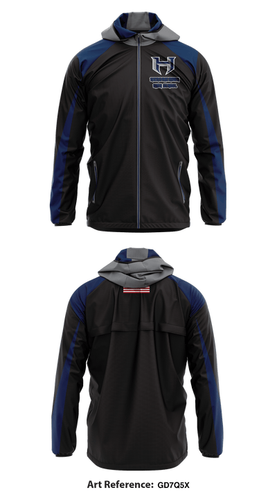 Hendrickson High School 62261568 Windbreaker - 1