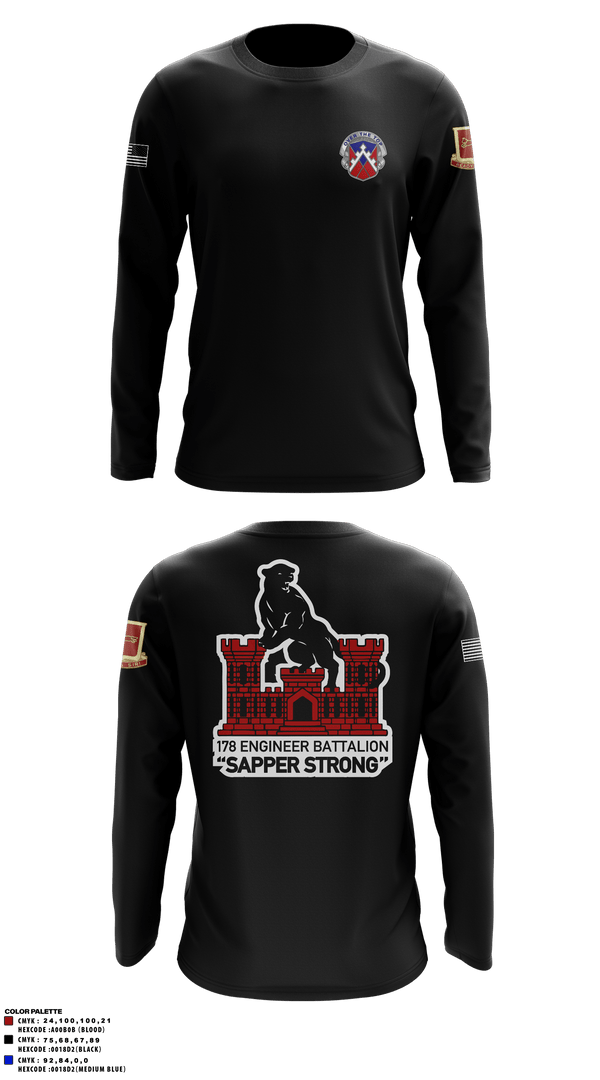 Long Sleeve Performance Shirt, , Army, Teamtime, Team time, sublimation, custom sports apparel, team uniforms, spirit wear, spiritwear, sports uniforms, custom shirts, team store, custom team store, fundraiser sports, apparel fundraiser