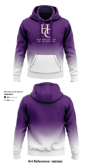 Hoodie, Harding County High School Cross Country, Cross Country, Teamtime, Team time, sublimation, custom sports apparel, team uniforms, spirit wear, spiritwear, sports uniforms, custom shirts, team store, custom team store, fundraiser sports, apparel fundraiser