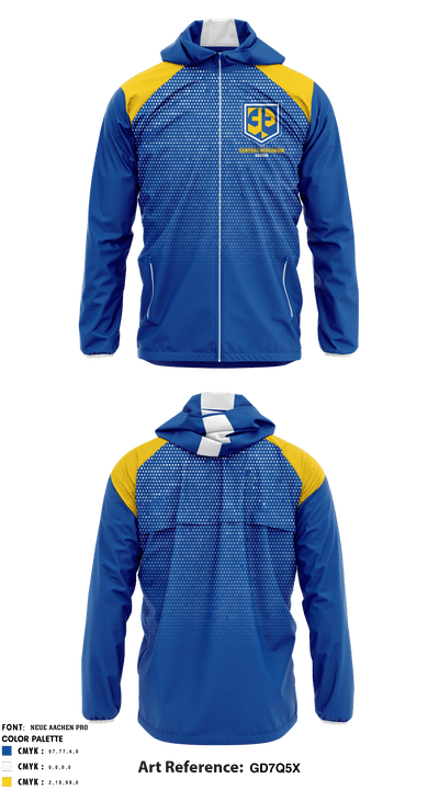 Central Wisconsin Christian High School Soccer 11552027 Windbreaker - 1