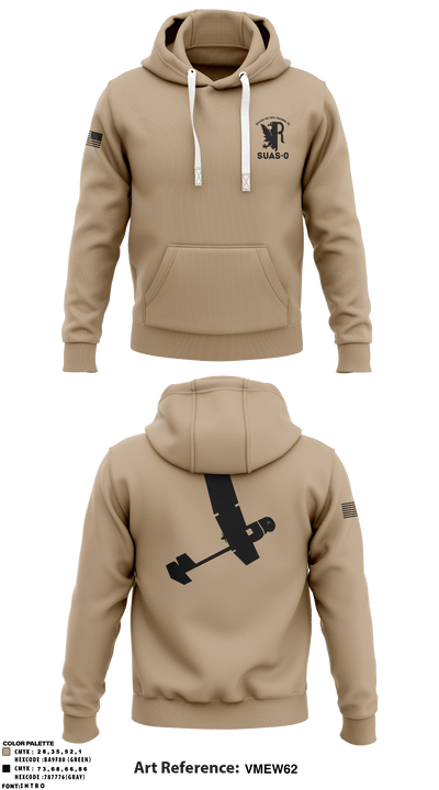 332 AEW / 332 ESFS 20613059 Hoodie - 1