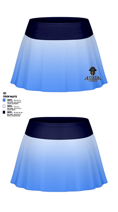 Azusa High School Tennis 24011591 Skort - 1