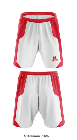 Athletic Shorts With Pockets, University of Nebraska Golf, Golf, Teamtime, Team time, sublimation, custom sports apparel, team uniforms, spirit wear, spiritwear, sports uniforms, custom shirts, team store, custom team store, fundraiser sports, apparel fundraiser