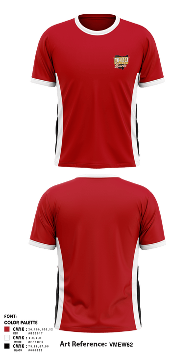 SW Ohio Sports 29211891 Short Sleeve Performance Shirt - 1