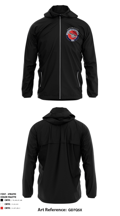 Sporting California USA 92365045 Windbreaker - 3