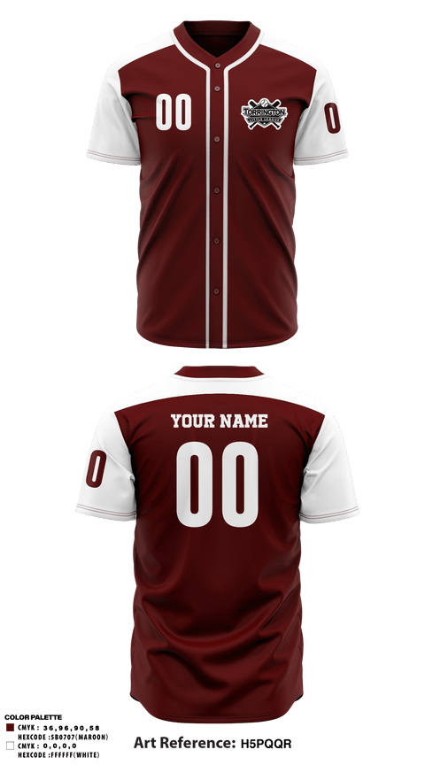 Two Button Baseball Jersey, Torrington Little League Baseball, Baseball, Teamtime, Team time, sublimation, custom sports apparel, team uniforms, spirit wear, spiritwear, sports uniforms, custom shirts, team store, custom team store, fundraiser sports, apparel fundraiser