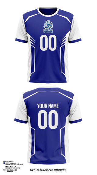 Short Sleeve Performance Shirt, VC - Volleyball NOVA Scotia, Men's Volleyball, Teamtime, Team time, sublimation, custom sports apparel, team uniforms, spirit wear, spiritwear, sports uniforms, custom shirts, team store, custom team store, fundraiser sports, apparel fundraiser