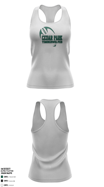 Cedar Park Timberwolves 13556335 Tank Top - 9