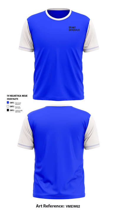 Grant Generals 93871046 Short Sleeve Performance Shirt - 1