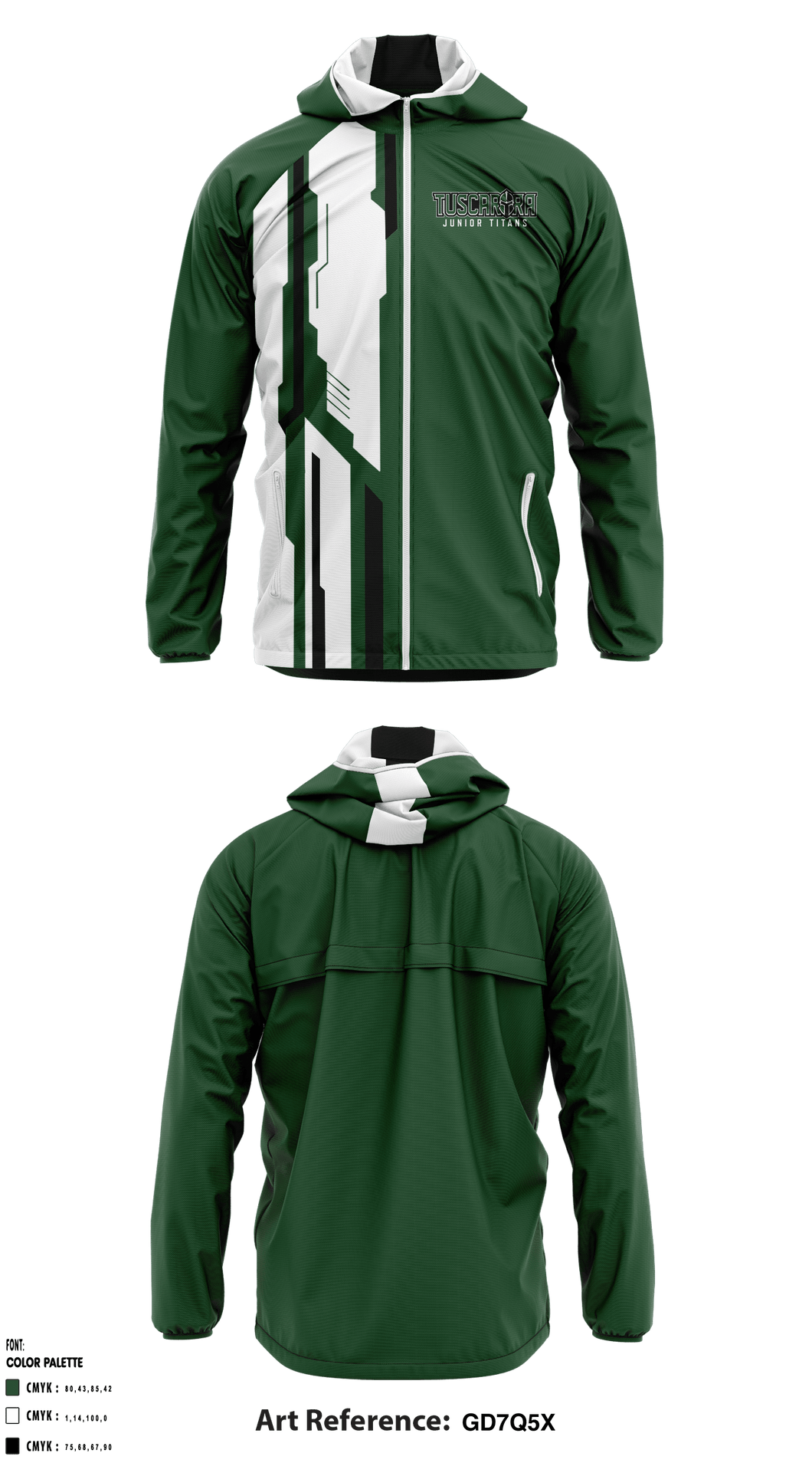 titans windbreaker