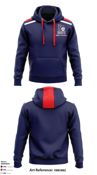 Hoodie, A Plus Academy Women's Volleyball, Women's Volleyball, Teamtime, Team time, sublimation, custom sports apparel, team uniforms, spirit wear, spiritwear, sports uniforms, custom shirts, team store, custom team store, fundraiser sports, apparel fundraiser