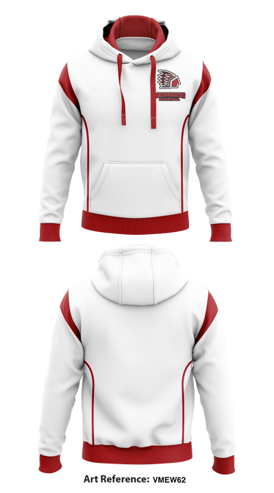 Waynesburg Central High School Basketball 68978965 Hoodie - 1