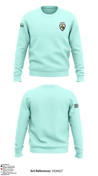 Crew Neck Sweatshirt, , Army, Teamtime, Team time, sublimation, custom sports apparel, team uniforms, spirit wear, spiritwear, sports uniforms, custom shirts, team store, custom team store, fundraiser sports, apparel fundraiser