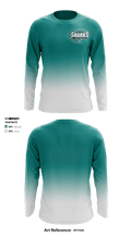 Islands High School Football 49638753 Long Sleeve Performance Shirt - 1