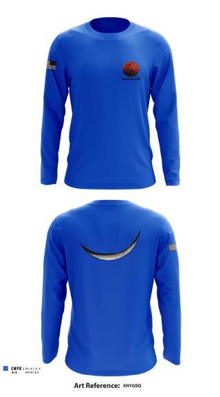 Long Sleeve Performance Shirt, , Space Force, Teamtime, Team time, sublimation, custom sports apparel, team uniforms, spirit wear, spiritwear, sports uniforms, custom shirts, team store, custom team store, fundraiser sports, apparel fundraiser