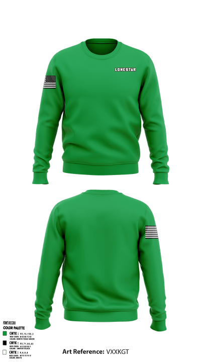 Lonestar 88688792 Crew Neck Sweatshirt - 1