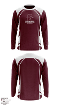 Cherokee Middle School Cheer 2245700 Long Sleeve Performance Shirt - 1