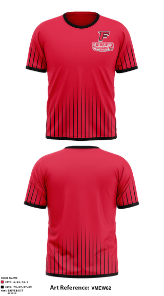 Short Sleeve Performance Shirt, Fairfield University Golf, Golf, Teamtime, Team time, sublimation, custom sports apparel, team uniforms, spirit wear, spiritwear, sports uniforms, custom shirts, team store, custom team store, fundraiser sports, apparel fundraiser