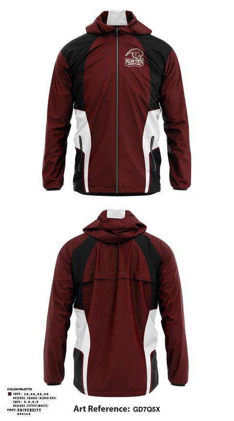 Windbreaker, Pelion Youth Wrestling, Wrestling, Teamtime, Team time, sublimation, custom sports apparel, team uniforms, spirit wear, spiritwear, sports uniforms, custom shirts, team store, custom team store, fundraiser sports, apparel fundraiser