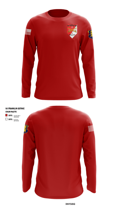 1-6 CAV 65817831 Long Sleeve Performance Shirt - 1