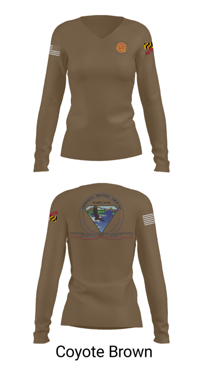 Logistics Readiness Center 40475494 Women's Long Sleeve V-neck Shirt - 38