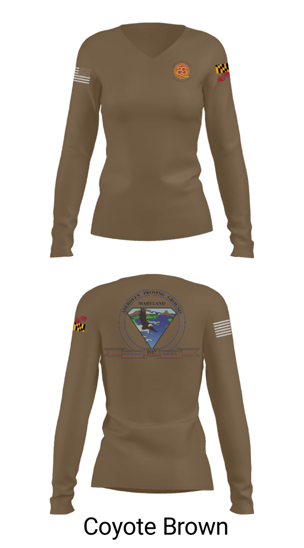 Women's Long Sleeve Vneck Shirt, , Army, Teamtime, Team time, sublimation, custom sports apparel, team uniforms, spirit wear, spiritwear, sports uniforms, custom shirts, team store, custom team store, fundraiser sports, apparel fundraiser