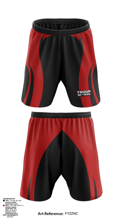Troop NC-1533 1763802 Athletic Shorts With Pockets - 1