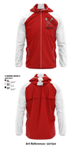 Falls Church Youth Lacrosse Club 59201486 Windbreaker - 1
