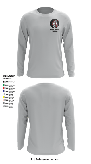 Long Sleeve Performance Shirt, Venom Sports Training, Men's Basketball, Teamtime, Team time, sublimation, custom sports apparel, team uniforms, spirit wear, spiritwear, sports uniforms, custom shirts, team store, custom team store, fundraiser sports, apparel fundraiser