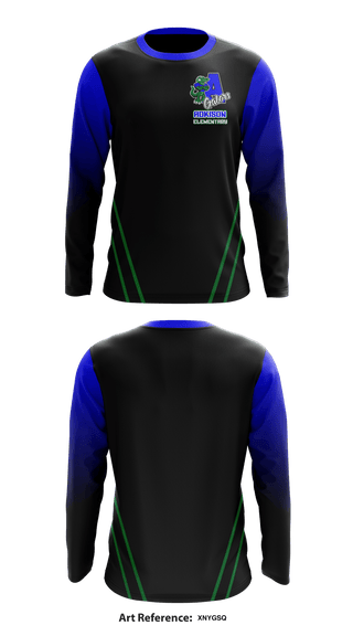 Long Sleeve Performance Shirt, Adkison Elementary, School Spirit Store, Teamtime, Team time, sublimation, custom sports apparel, team uniforms, spirit wear, spiritwear, sports uniforms, custom shirts, team store, custom team store, fundraiser sports, apparel fundraiser