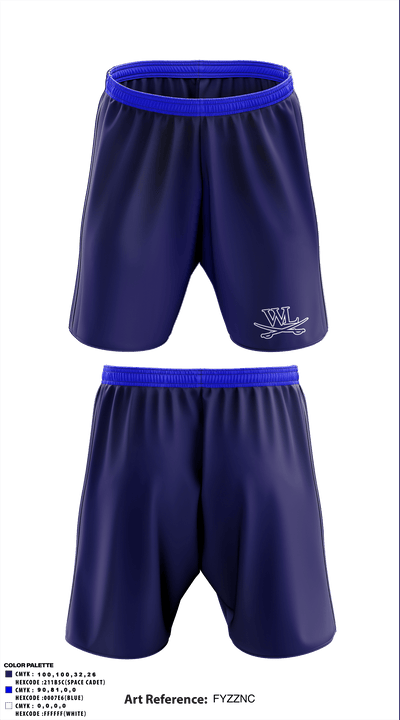 West Laurens High School Baseball 69096656 Athletic Shorts With Pockets - 1