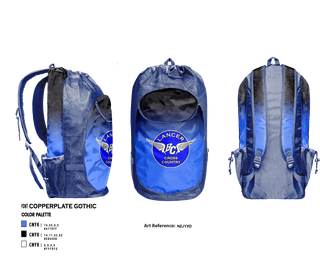 Gear Bag, Lancers, Cross Country, Teamtime, Team time, sublimation, custom sports apparel, team uniforms, spirit wear, spiritwear, sports uniforms, custom shirts, team store, custom team store, fundraiser sports, apparel fundraiser