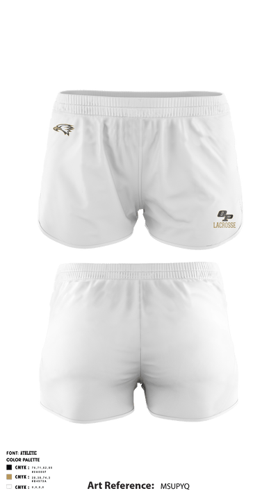 Oak Park High School Lacrosse 65848983 Women's Shorts - 3