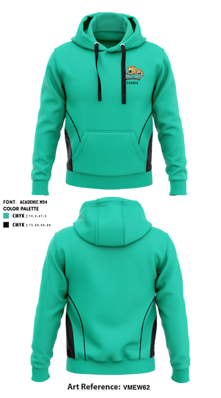 Hoodie, Glen Allen High School Tennis, Tennis, Teamtime, Team time, sublimation, custom sports apparel, team uniforms, spirit wear, spiritwear, sports uniforms, custom shirts, team store, custom team store, fundraiser sports, apparel fundraiser