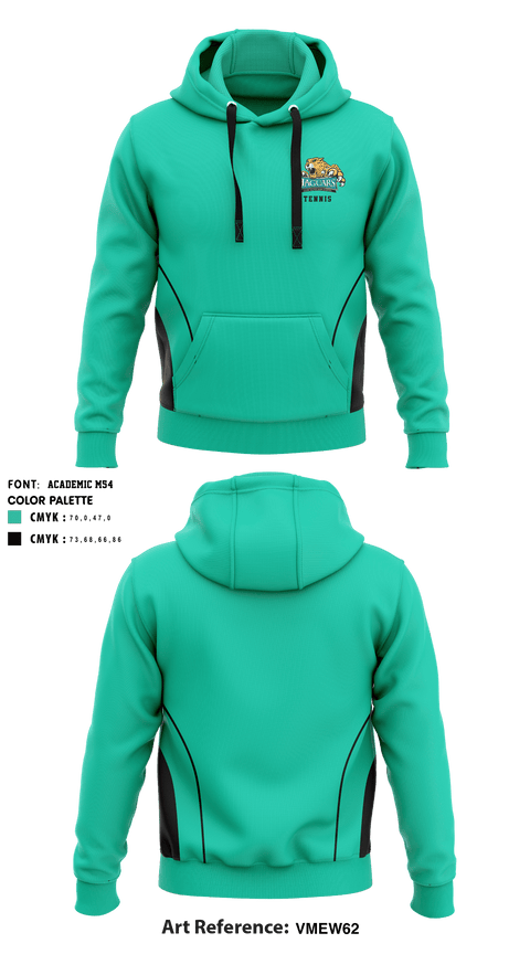 Hoodie, Glen Allen High School Tennis, Tennis, Teamtime, Team time, sublimation, custom sports apparel, team uniforms, spirit wear, spiritwear, sports uniforms, custom shirts, team store, custom team store, fundraiser sports, apparel fundraiser