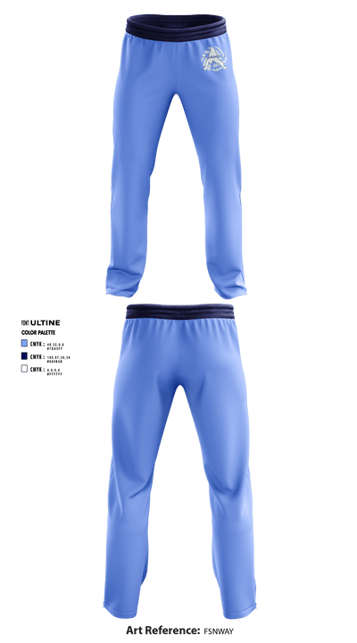 Triangle Volleyball Club 52610257 Sweatpants - 1