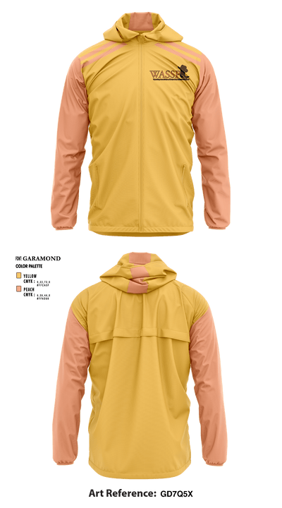 Wyoming Association of Secondary School Principals 79829296 Windbreaker - 2