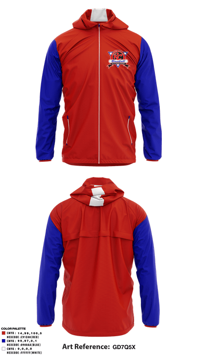 Rc Little League 82373925 Windbreaker - 1