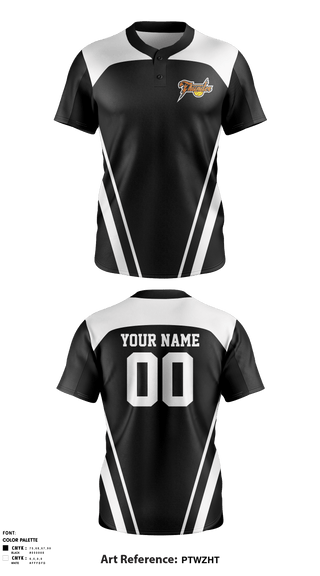 Two Button Softball Jersey, Oxford Lessie League, Softball, Teamtime, Team time, sublimation, custom sports apparel, team uniforms, spirit wear, spiritwear, sports uniforms, custom shirts, team store, custom team store, fundraiser sports, apparel fundraiser
