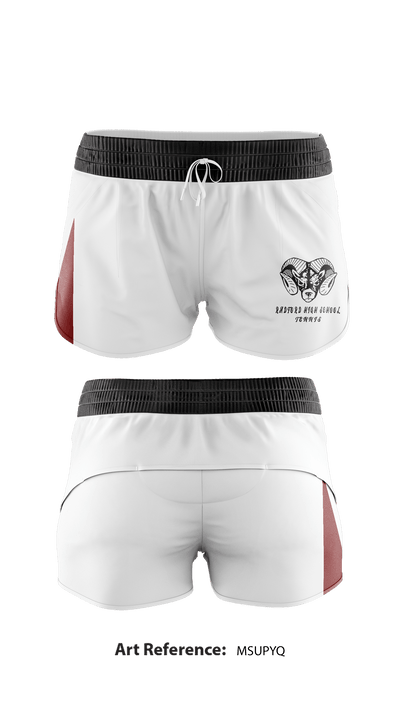Radford High School Tennis 7351211 Womens Soccer Shorts - 4
