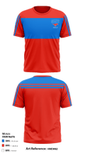 Southern Methodist University Golf 60472780 Short Sleeve Performance Shirt - 1