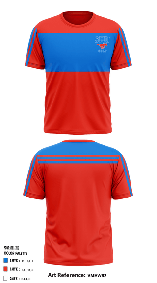 Short Sleeve Performance Shirt, Southern Methodist University Golf, Golf, Teamtime, Team time, sublimation, custom sports apparel, team uniforms, spirit wear, spiritwear, sports uniforms, custom shirts, team store, custom team store, fundraiser sports, apparel fundraiser